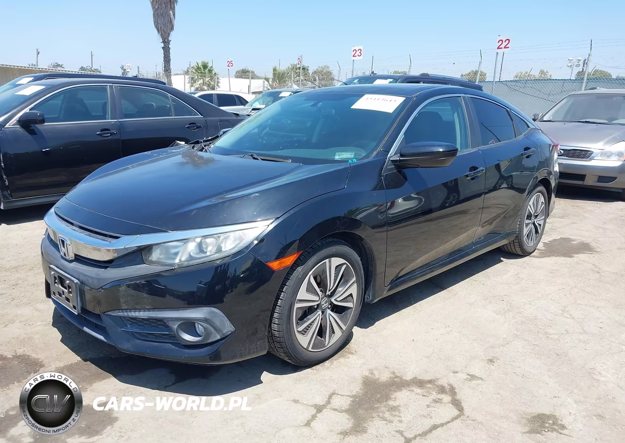 2017 Honda Civic Ex-T VIN:2HGFC1F39HH648535 - 2