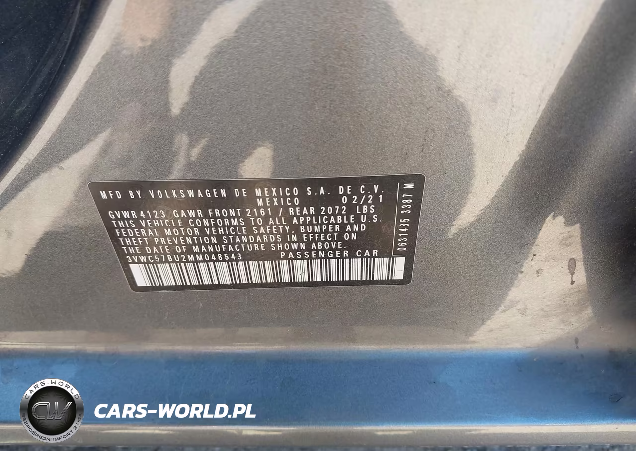 2021 Volkswagen Jetta 1.4T R-Line-1.4T S-1.4T Se VIN:3VWC57BU2MM048543 - 9