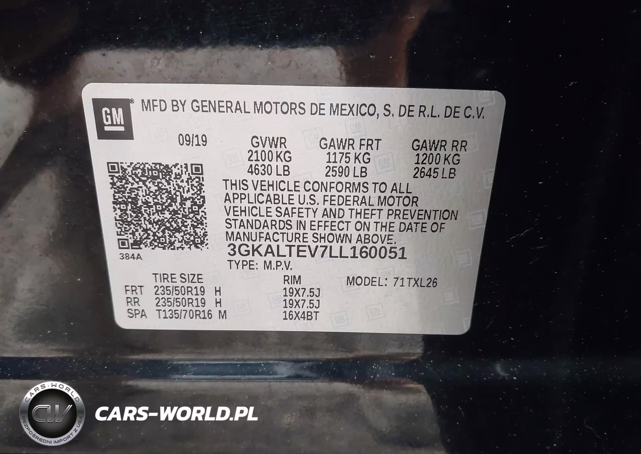 2020 GMC Terrain Awd Sle VIN:3GKALTEV7LL160051 - 9