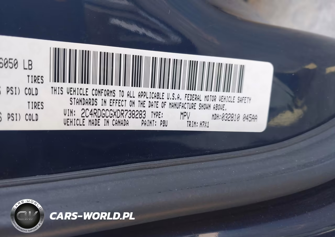 2013 Dodge Grand Caravan Sxt VIN:2C4RDGCGXDR738283 - 9