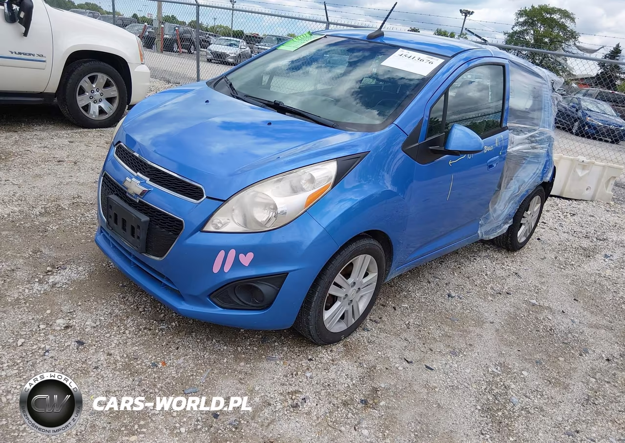 2014 Chevrolet Spark Ls Auto VIN:KL8CB6S92EC525761 - 2