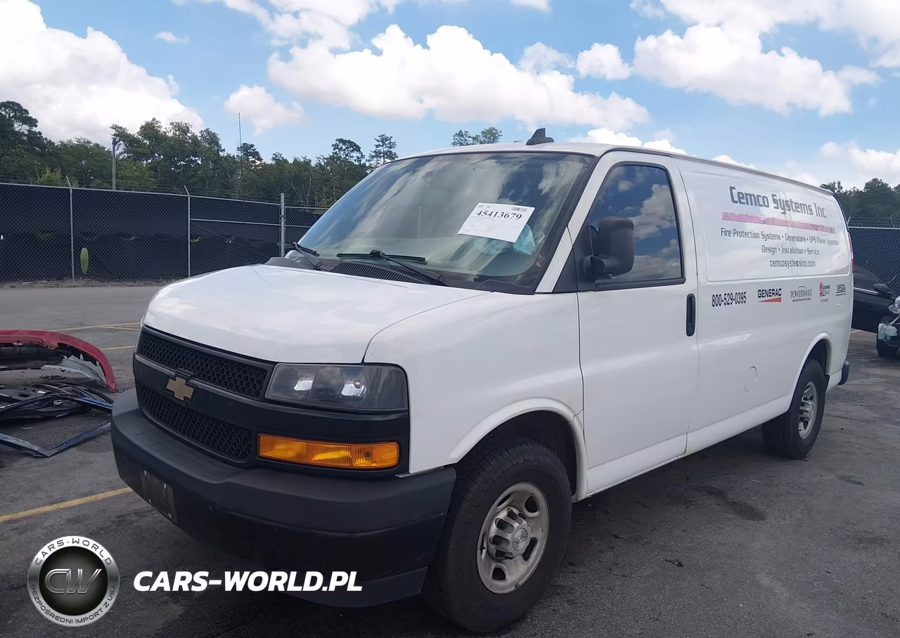 2018 Chevrolet Express 2500 Work Van VIN:1GCWGAFG5J1337095 - 2