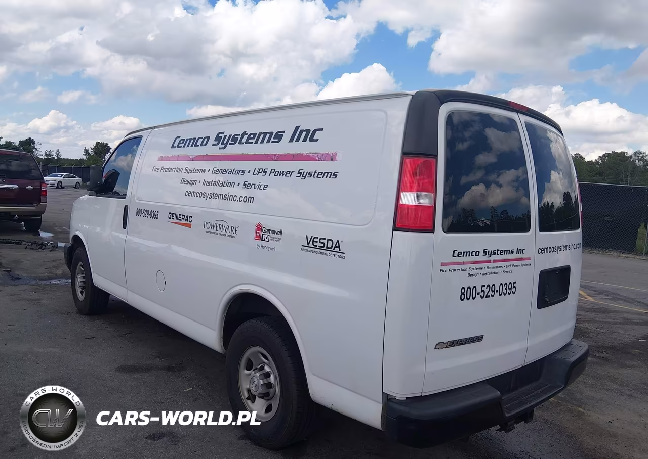 2018 Chevrolet Express 2500 Work Van VIN:1GCWGAFG5J1337095 - 3