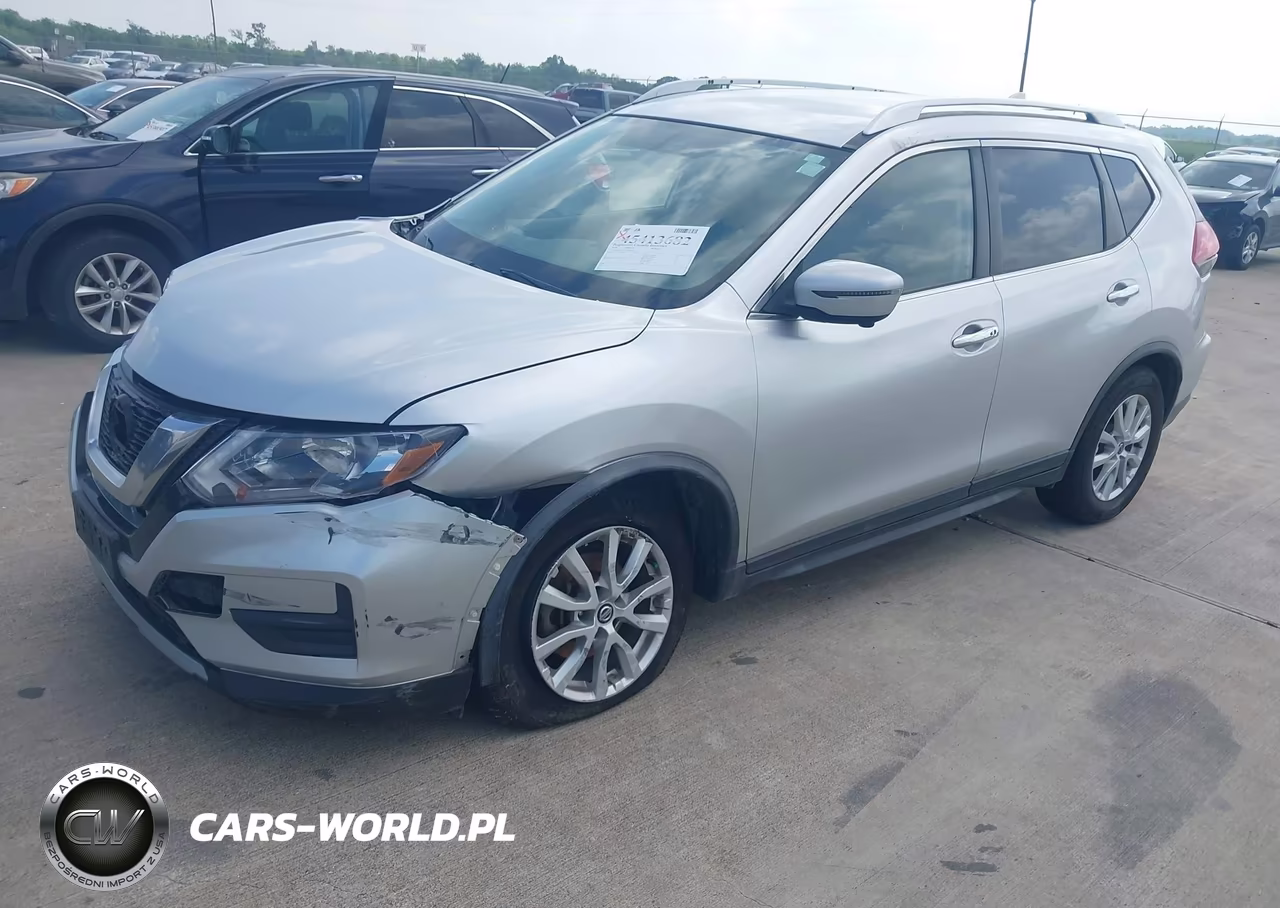 2018 Nissan Rogue Sv VIN:KNMAT2MT9JP605557 - 2
