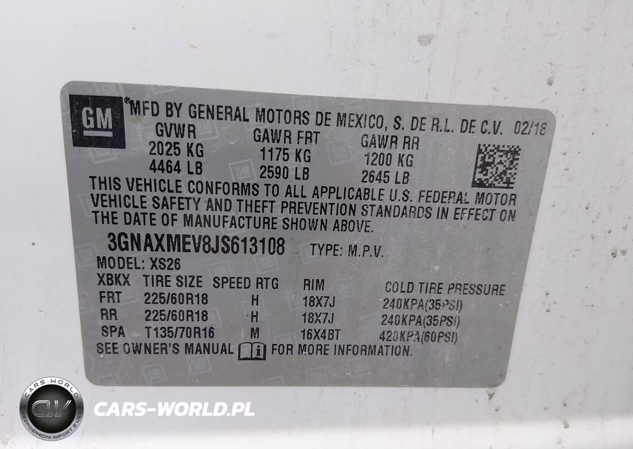 2018 Chevrolet Equinox Premier VIN:3GNAXMEV8JS613108 - 9
