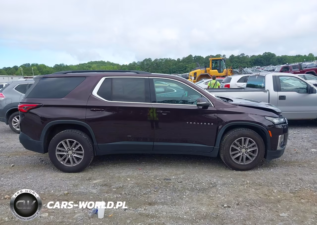 2022 Chevrolet Traverse Awd Lt Cloth VIN:1GNEVGKW0NJ138504 - 13