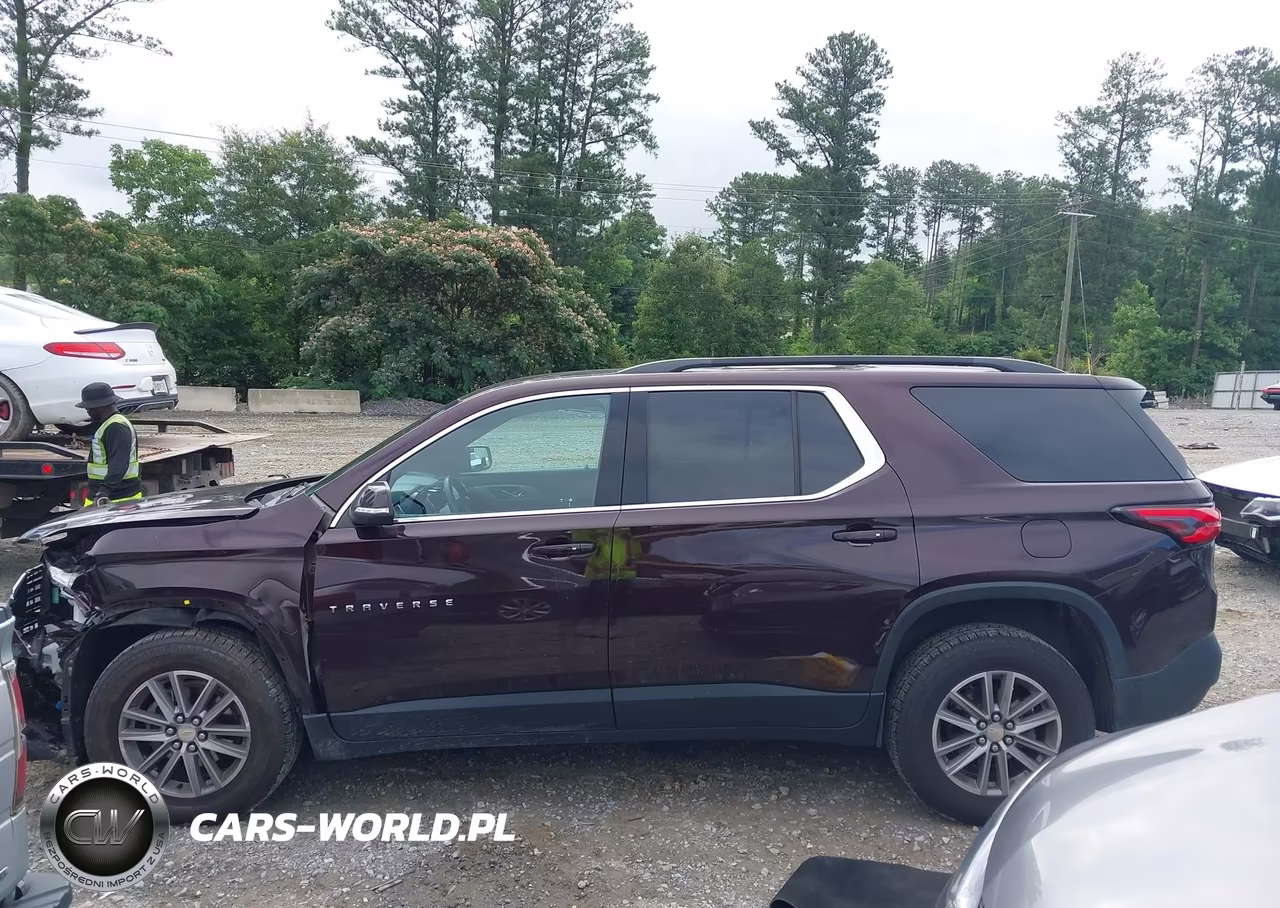 2022 Chevrolet Traverse Awd Lt Cloth VIN:1GNEVGKW0NJ138504 - 14