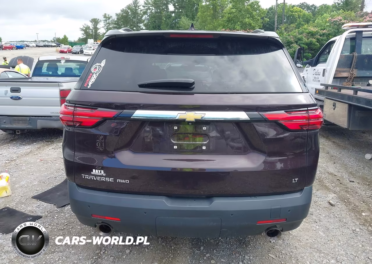 2022 Chevrolet Traverse Awd Lt Cloth VIN:1GNEVGKW0NJ138504 - 16