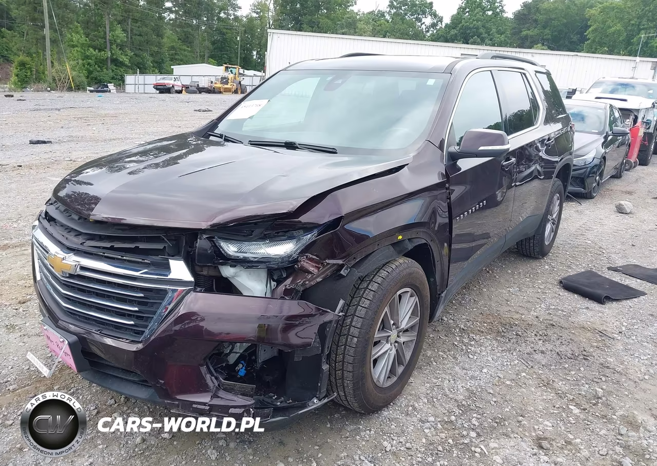 2022 Chevrolet Traverse Awd Lt Cloth VIN:1GNEVGKW0NJ138504 - 2