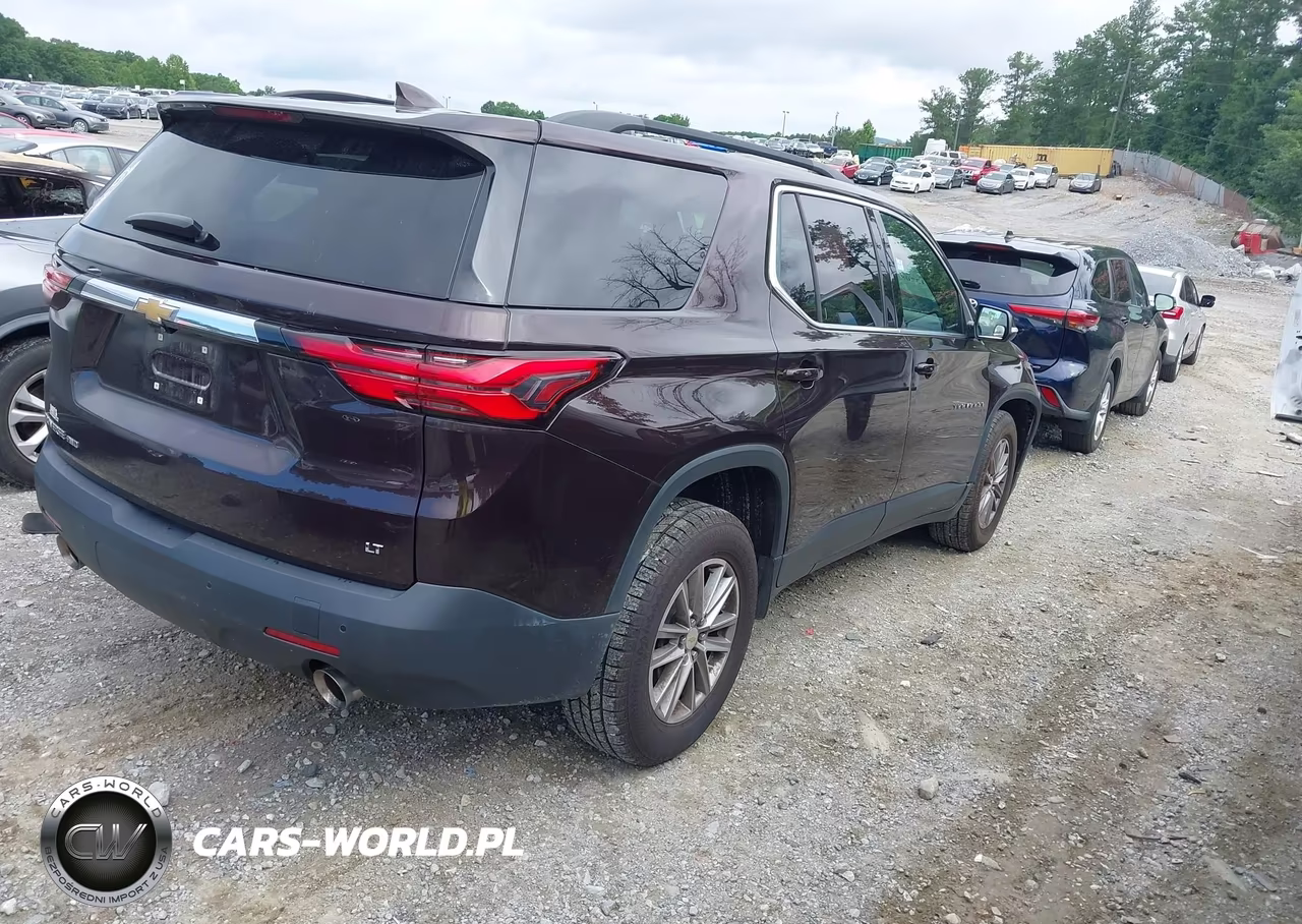 2022 Chevrolet Traverse Awd Lt Cloth VIN:1GNEVGKW0NJ138504 - 4