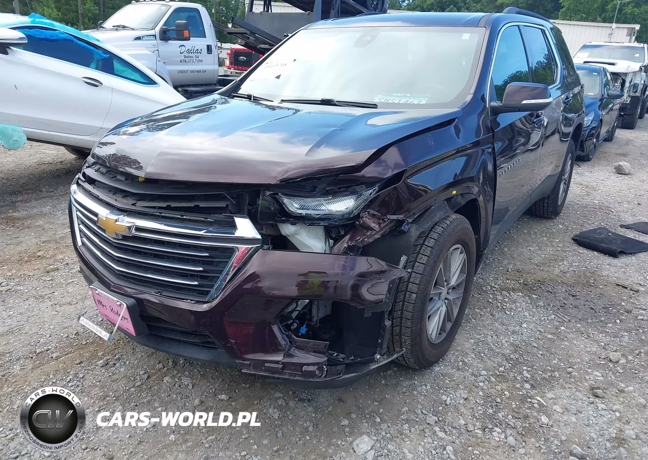 2022 Chevrolet Traverse Awd Lt Cloth VIN:1GNEVGKW0NJ138504 - 6