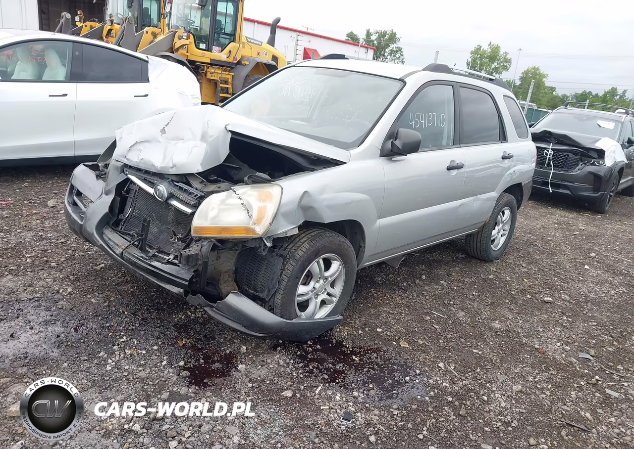 2008 Kia Sportage Lx V6 VIN:KNDJE723587510675 - 2