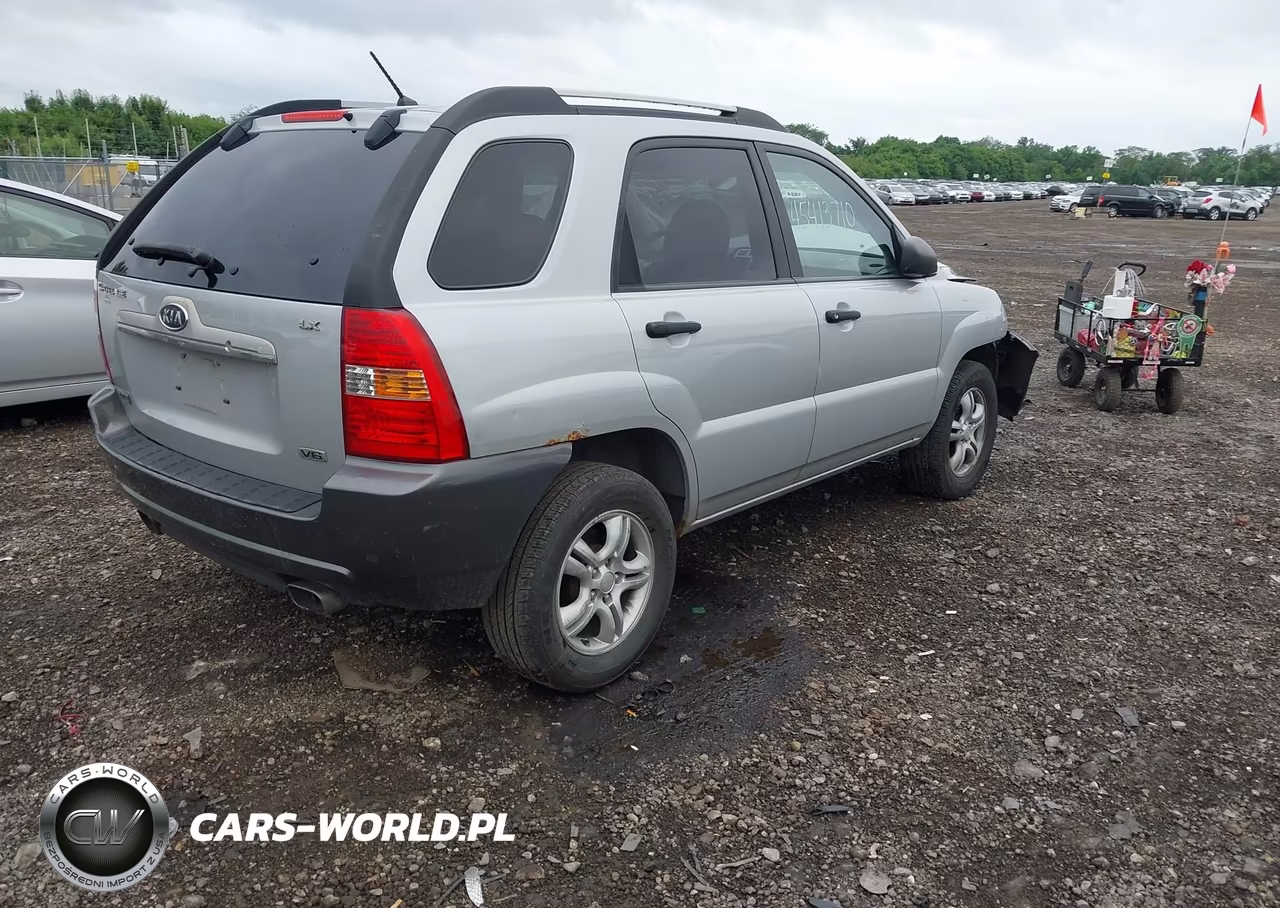 2008 Kia Sportage Lx V6 VIN:KNDJE723587510675 - 4