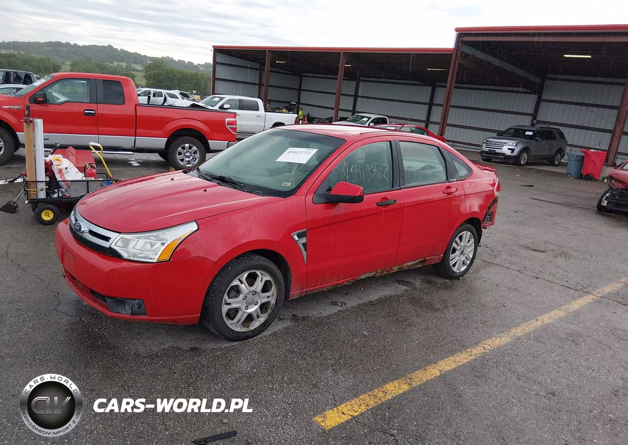 2008 Ford Focus Se-Ses VIN:1FAHP35N48W133914 - 2
