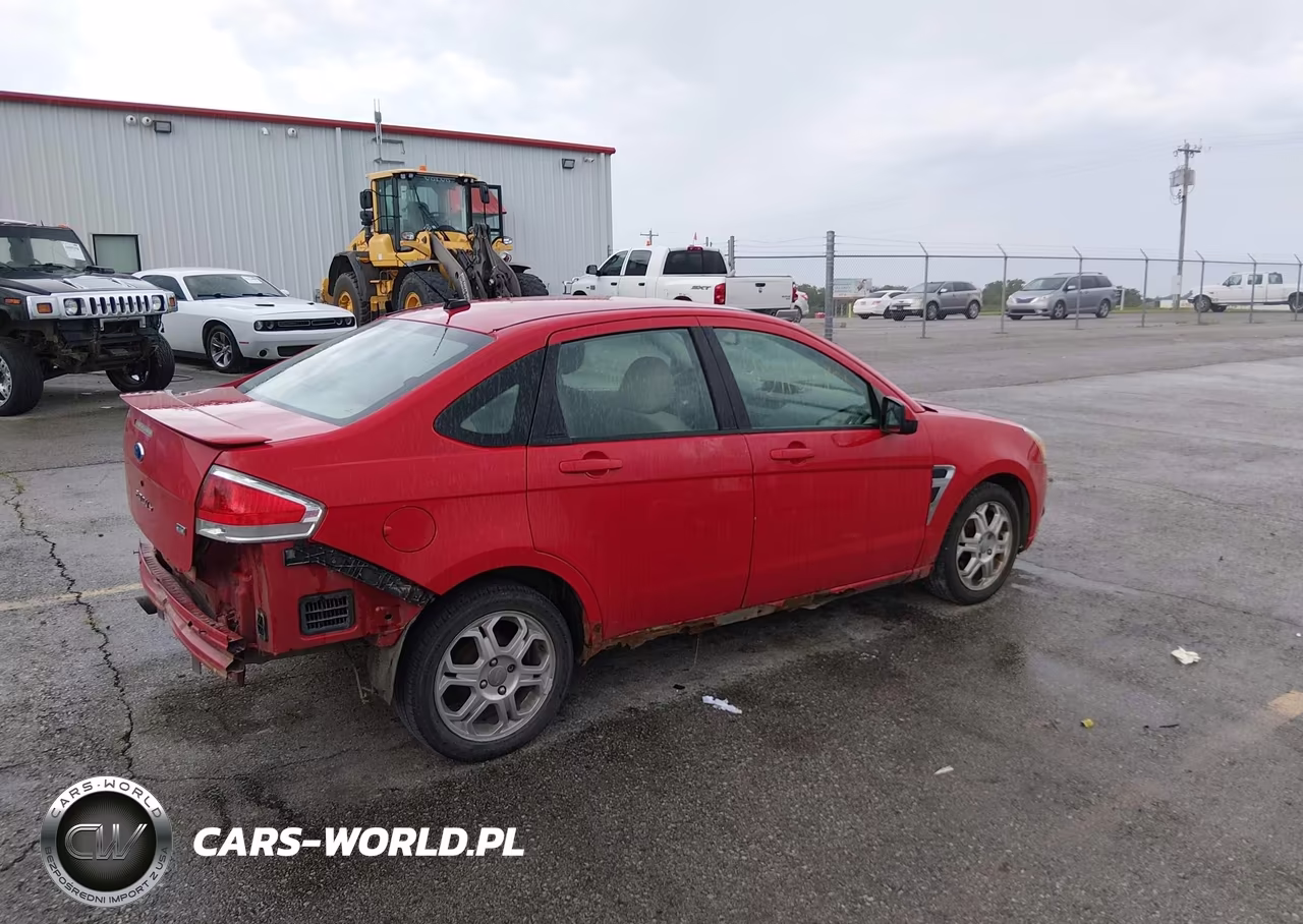 2008 Ford Focus Se-Ses VIN:1FAHP35N48W133914 - 4