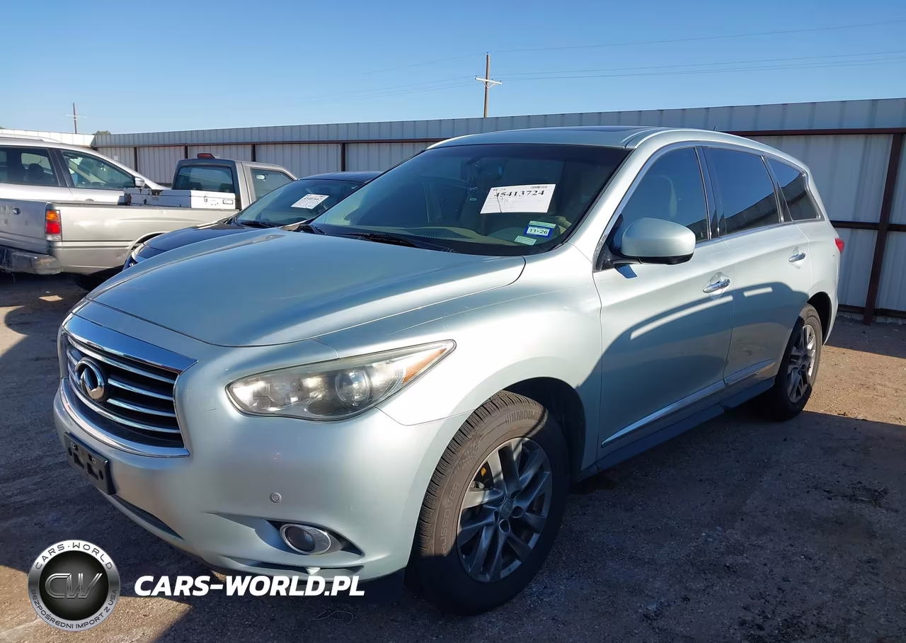 2013 Infiniti Jx35 VIN:5N1AL0MMXDC337588 - 2