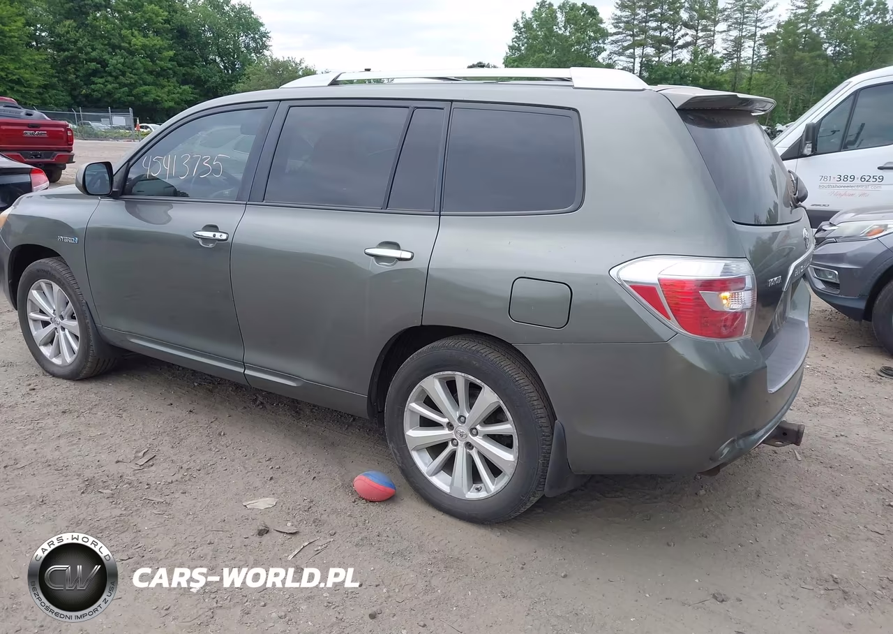 2008 Toyota Highlander Hybrid Limited VIN:JTEEW44A782000166 - 3