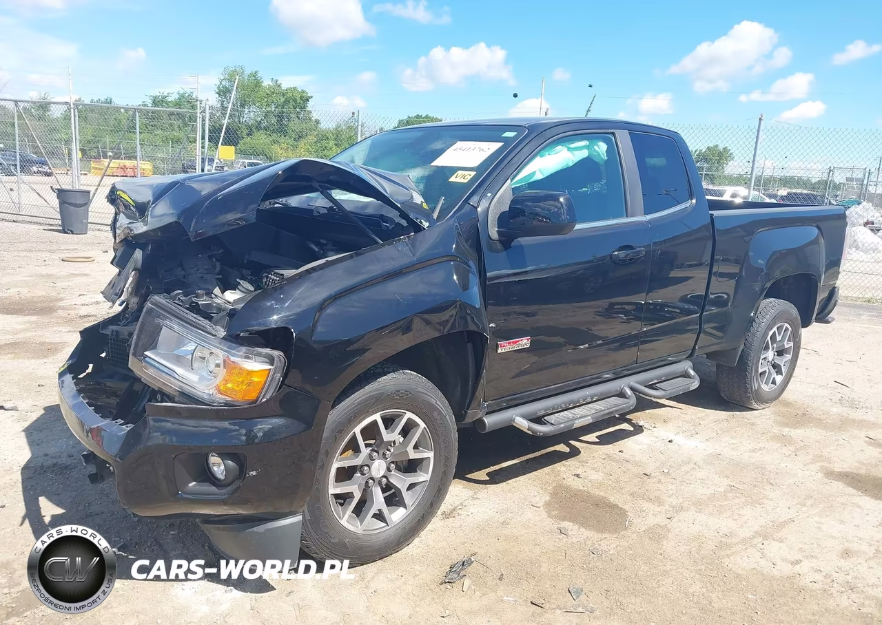 2015 GMC Canyon 4Wd Sle VIN:1GTH6BE32F1142739 - 2