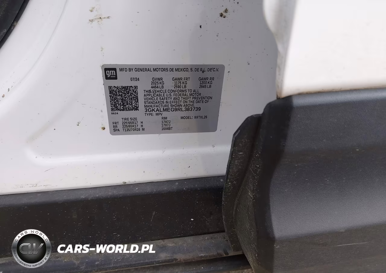 2024 GMC Terrain Fwd Sle VIN:3GKALMEG9RL383739 - 9