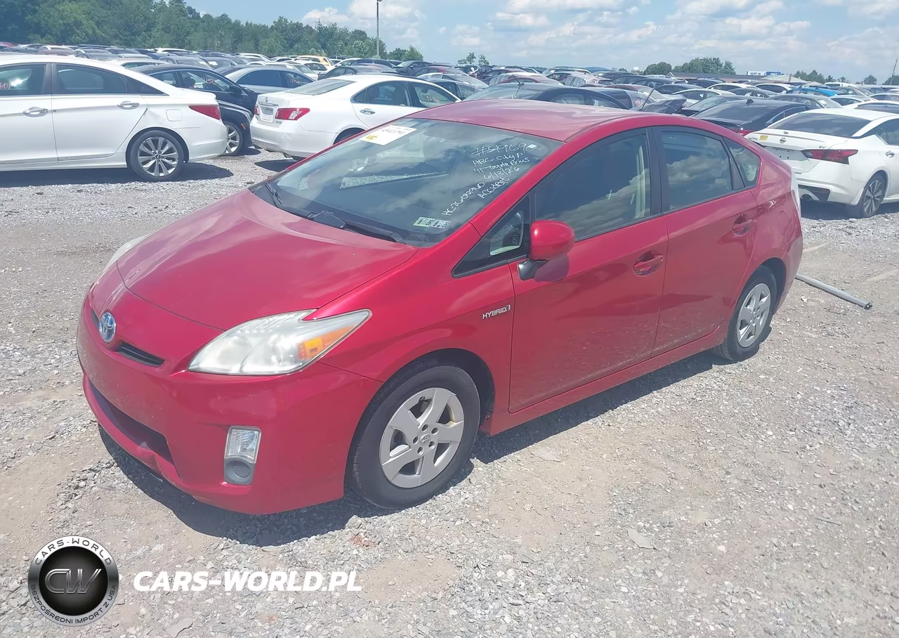 2011 Toyota Prius Two VIN:JTDKN3DU9B1473319 - 2