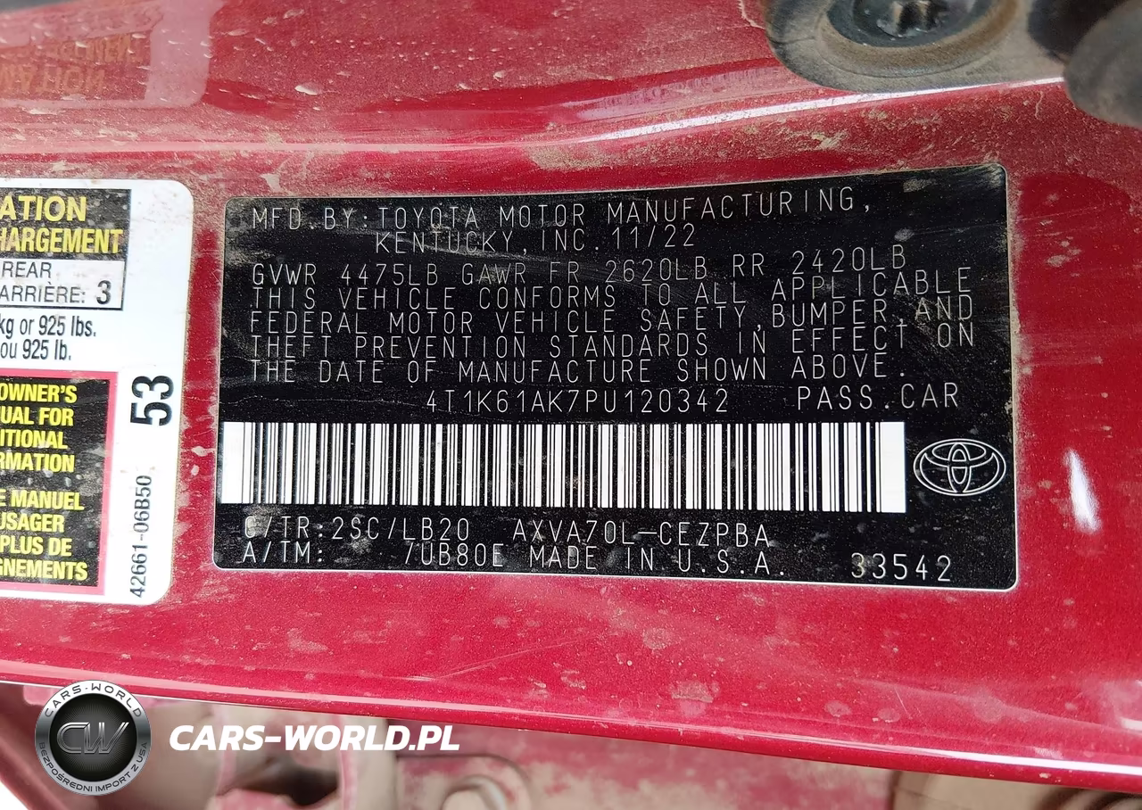 2023 Toyota Camry Xse VIN:4T1K61AK7PU120342 - 9