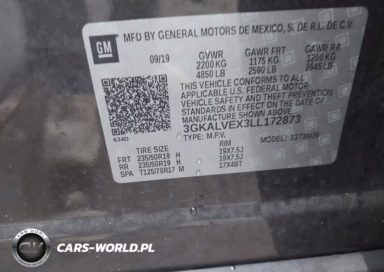 2020 GMC Terrain Awd Slt VIN:3GKALVEX3LL172873 - 9