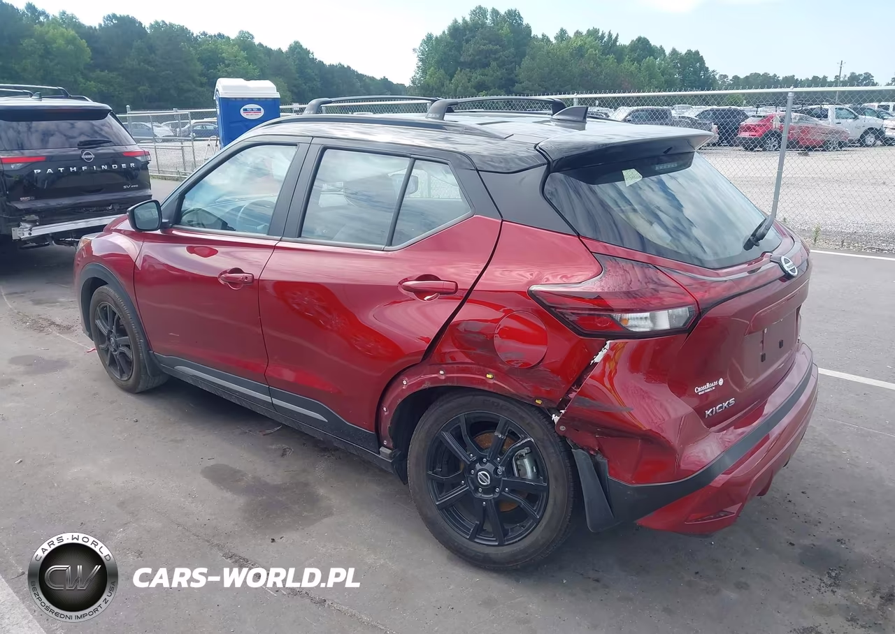 2021 Nissan Kicks Sr Xtronic Cvt VIN:3N1CP5DV9ML548246 - 3