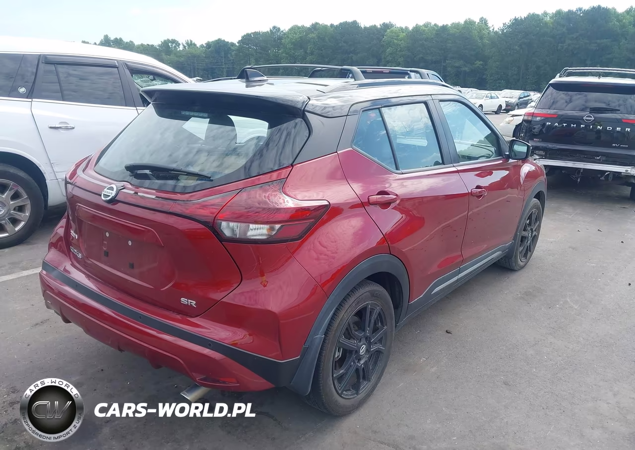 2021 Nissan Kicks Sr Xtronic Cvt VIN:3N1CP5DV9ML548246 - 4