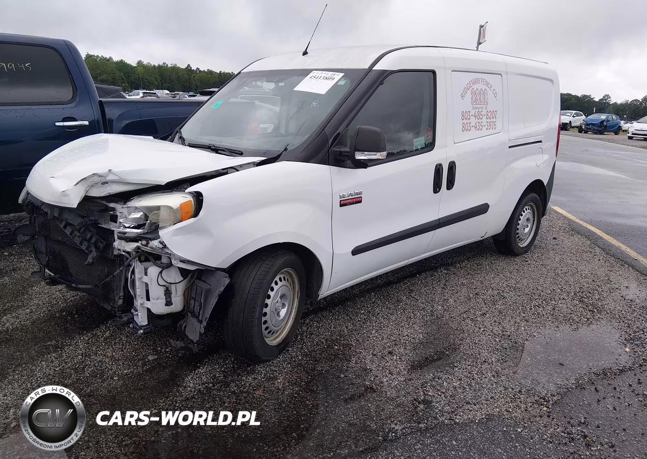 2016 Ram Promaster City Tradesman VIN:ZFBERFATXG6B21543 - 2