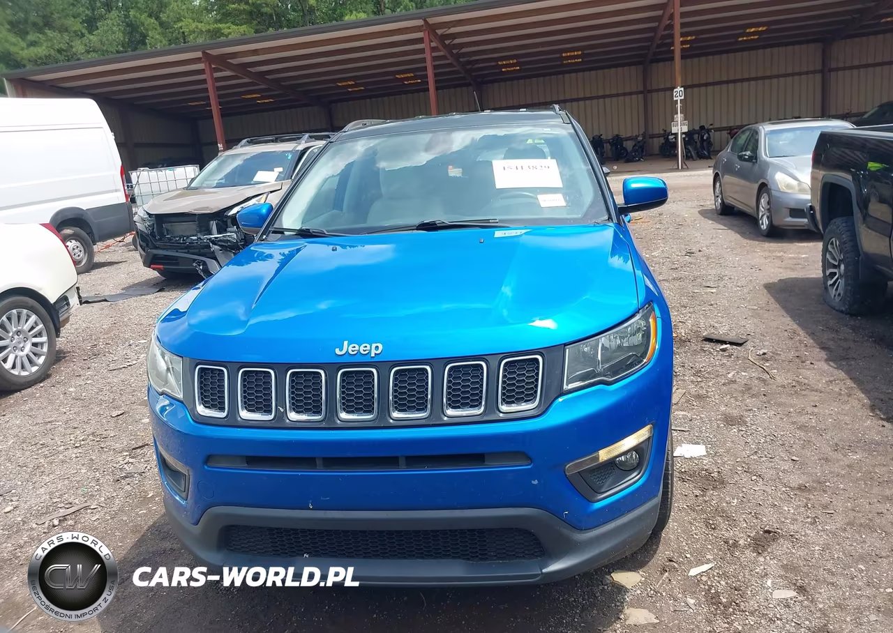 2018 Jeep Compass Latitude Fwd VIN:3C4NJCBB6JT123888 - 12