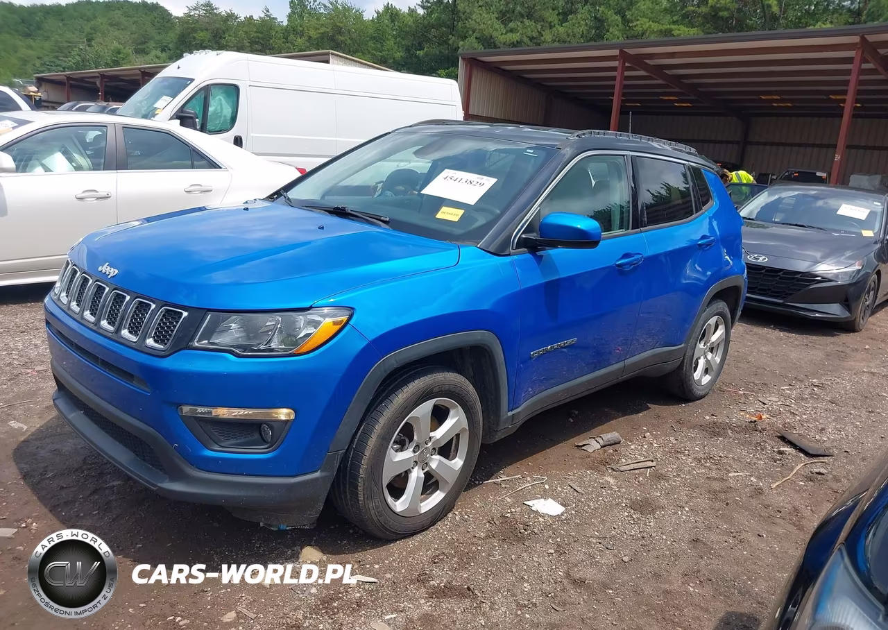 2018 Jeep Compass Latitude Fwd VIN:3C4NJCBB6JT123888 - 2