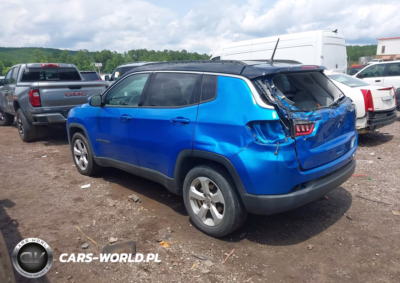 2018 Jeep Compass Latitude Fwd VIN:3C4NJCBB6JT123888 - 3