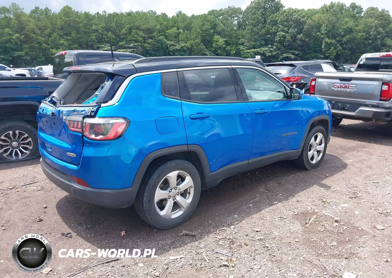 2018 Jeep Compass Latitude Fwd VIN:3C4NJCBB6JT123888 - 4