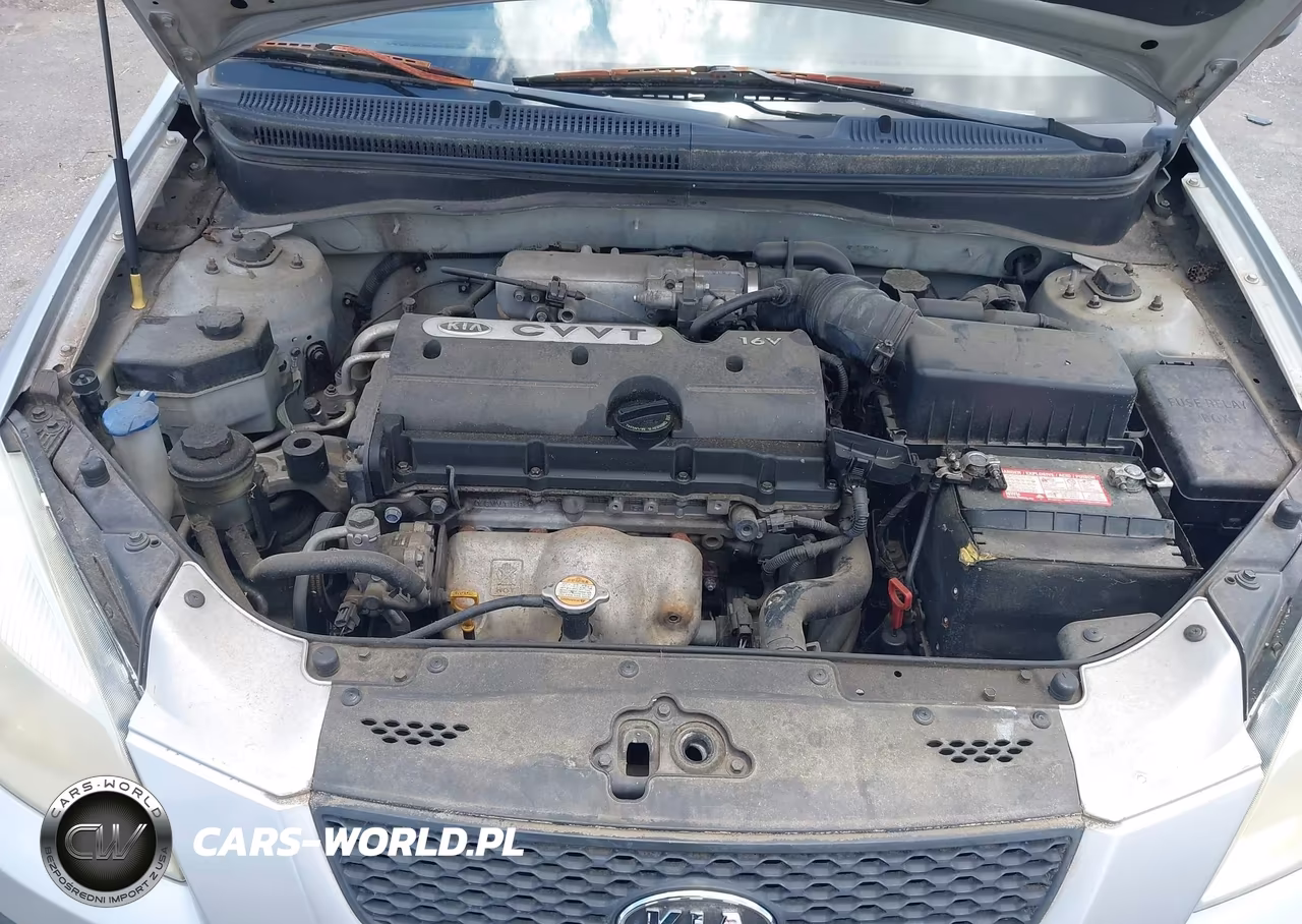 2009 Kia Rio Lx VIN:KNADE223796548901 - 10