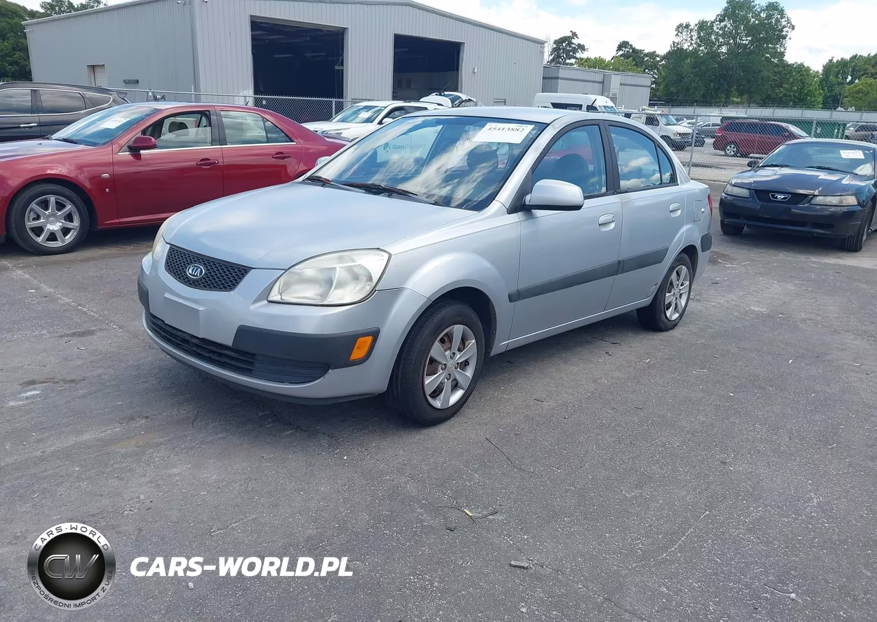 2009 Kia Rio Lx VIN:KNADE223796548901 - 2