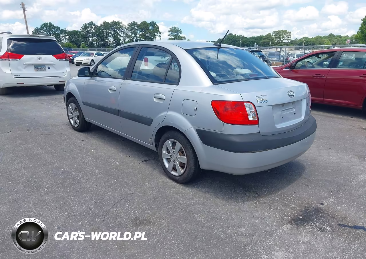 2009 Kia Rio Lx VIN:KNADE223796548901 - 3