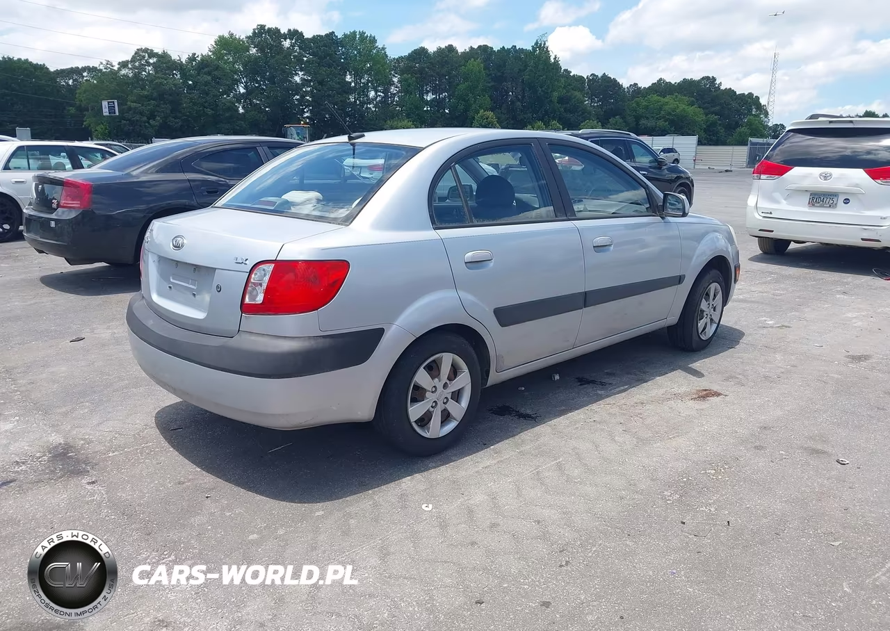 2009 Kia Rio Lx VIN:KNADE223796548901 - 4