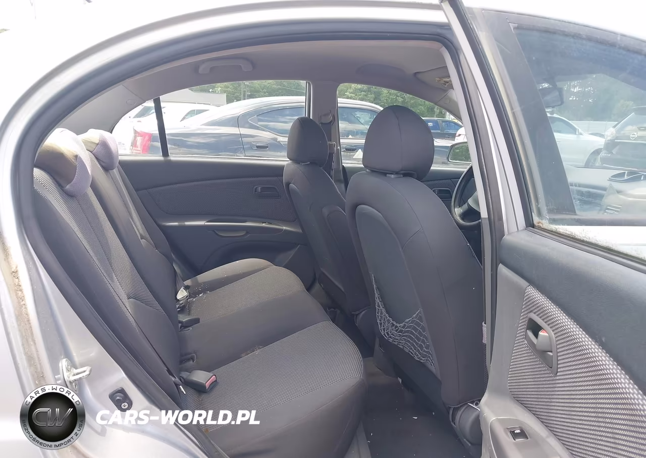 2009 Kia Rio Lx VIN:KNADE223796548901 - 8