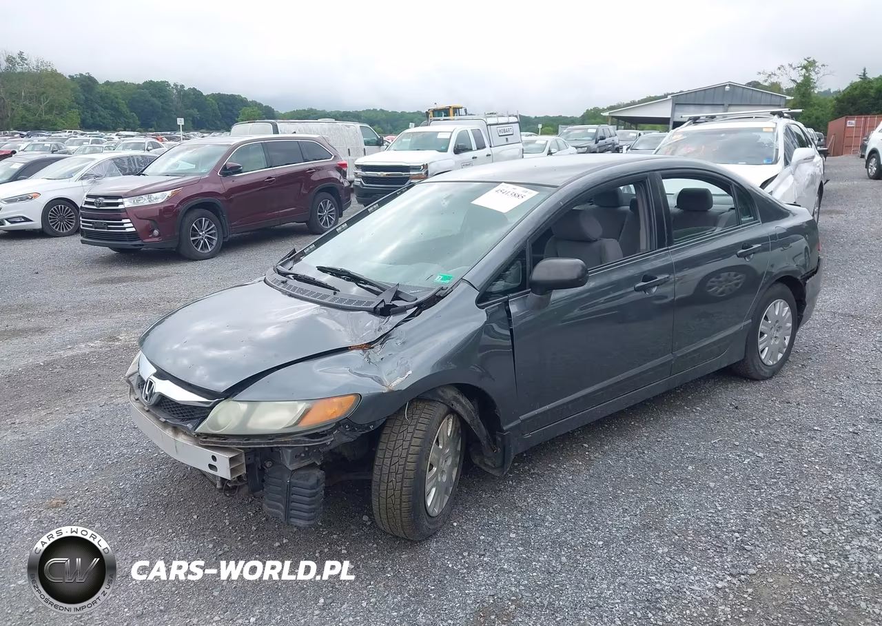 2009 Honda Civic Vp VIN:2HGFA16339H335584 - 2