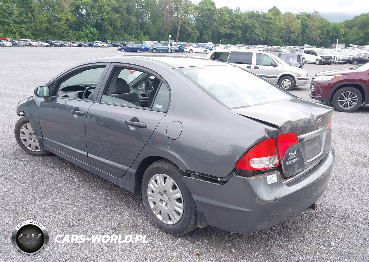 2009 Honda Civic Vp VIN:2HGFA16339H335584 - 3
