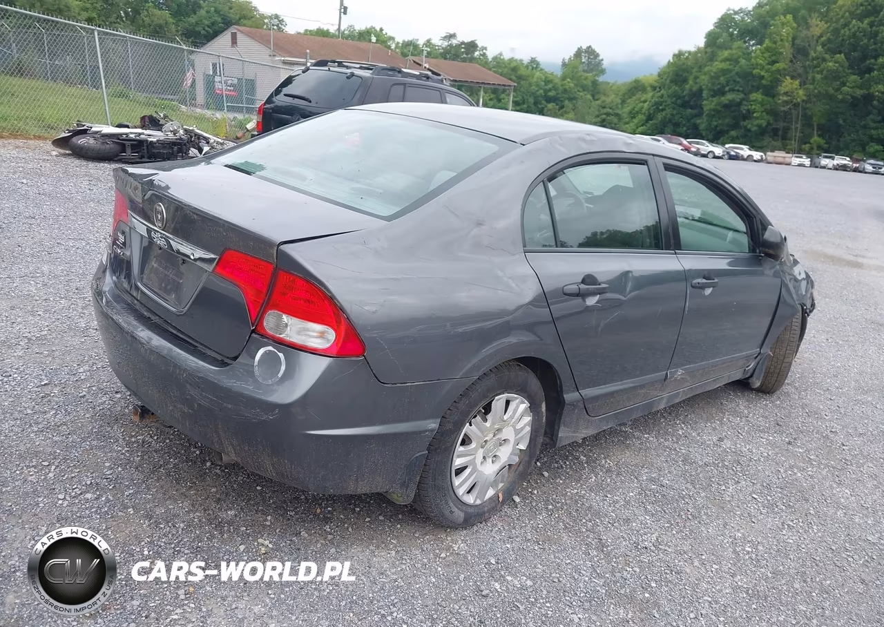 2009 Honda Civic Vp VIN:2HGFA16339H335584 - 4