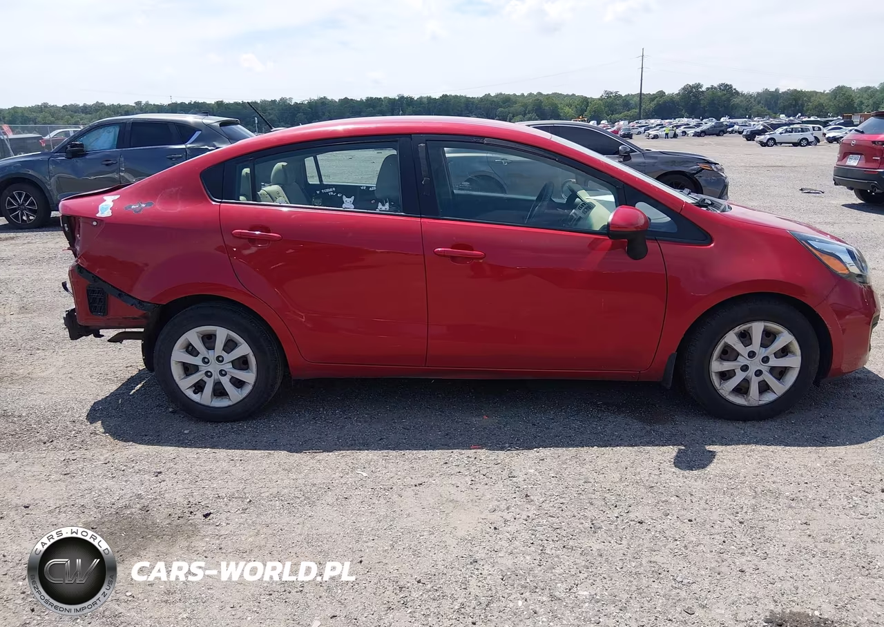 2013 Kia Rio Lx VIN:KNADM4A3XD6294707 - 13