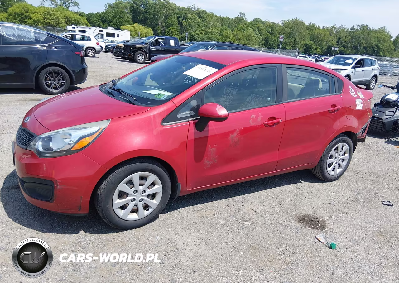 2013 Kia Rio Lx VIN:KNADM4A3XD6294707 - 2