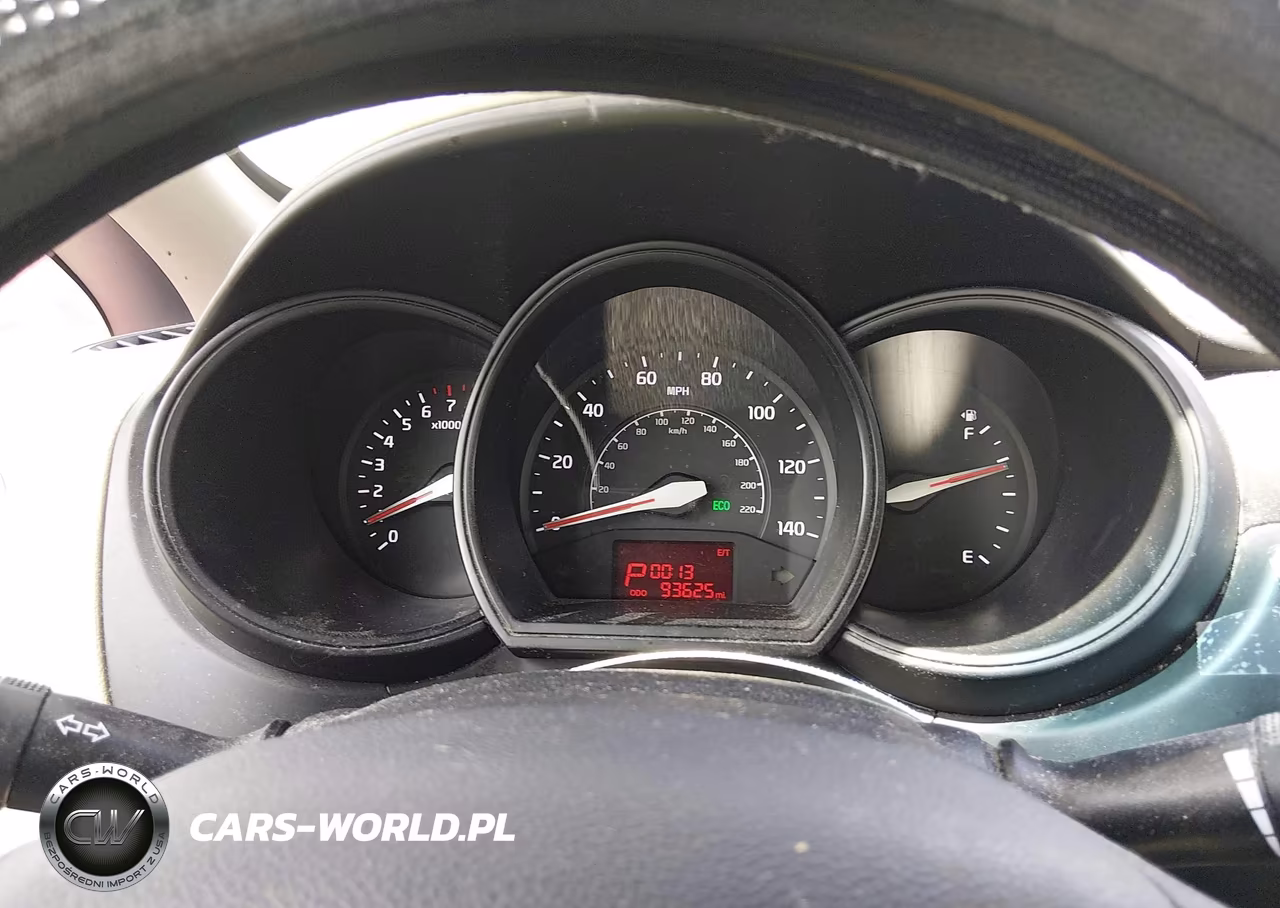 2013 Kia Rio Lx VIN:KNADM4A3XD6294707 - 7