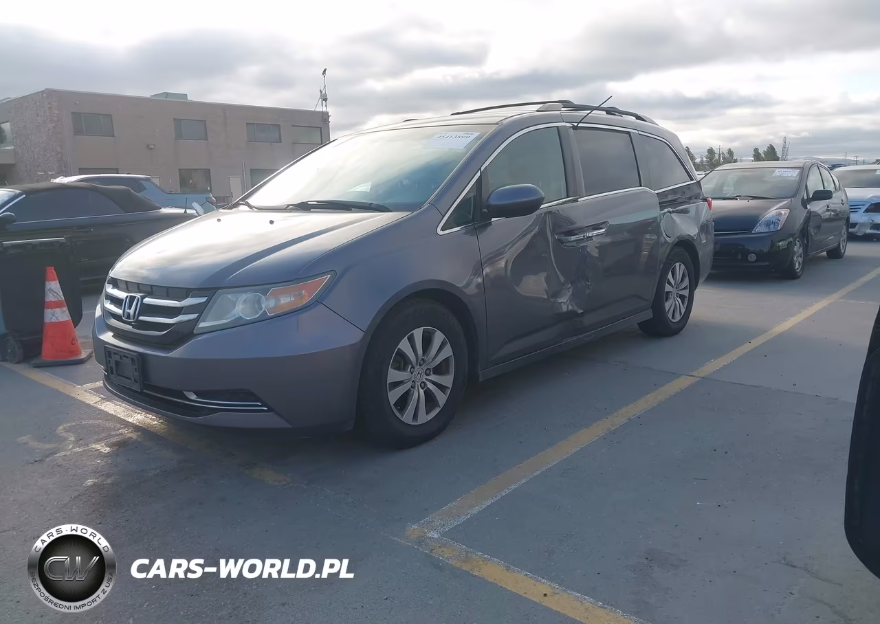 2016 Honda Odyssey Se VIN:5FNRL5H39GB034301 - 2
