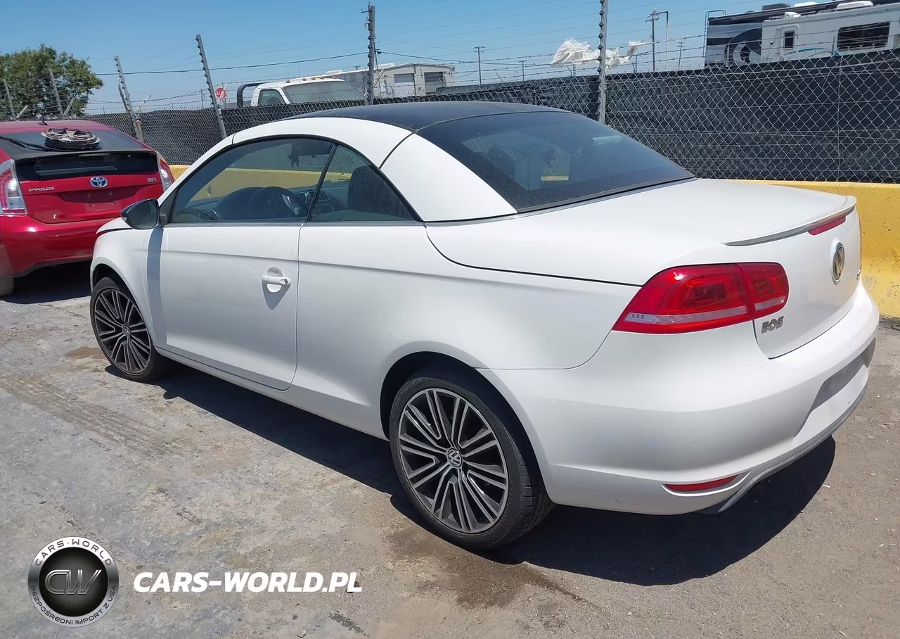 2013 Volkswagen Eos Sport VIN:WVWBW8AH4DV001865 - 3