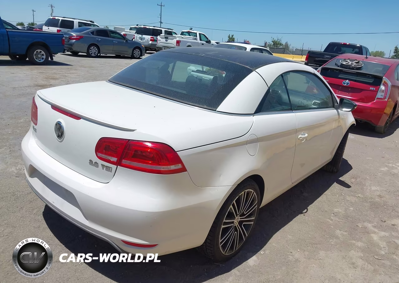 2013 Volkswagen Eos Sport VIN:WVWBW8AH4DV001865 - 4