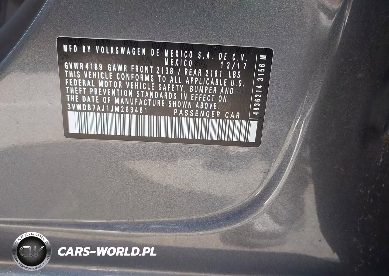 2018 Volkswagen Jetta 1.4T Se-1.4T Wolfsburg Edition VIN:3VWDB7AJ1JM263461 - 9