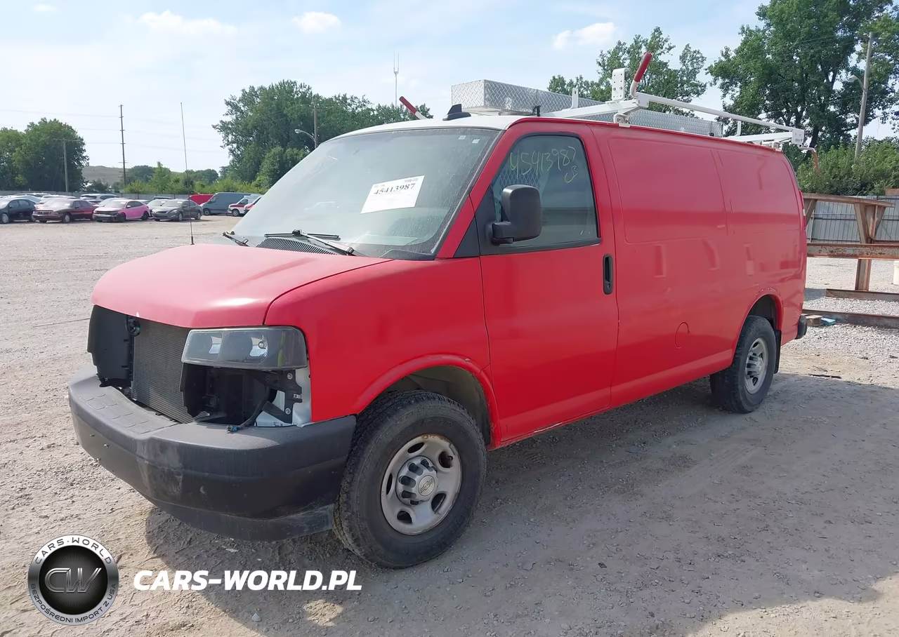 2021 Chevrolet Express Cargo Rwd 2500 Regular Wheelbase Wt VIN:1GCWGAFP0M1305210 - 2
