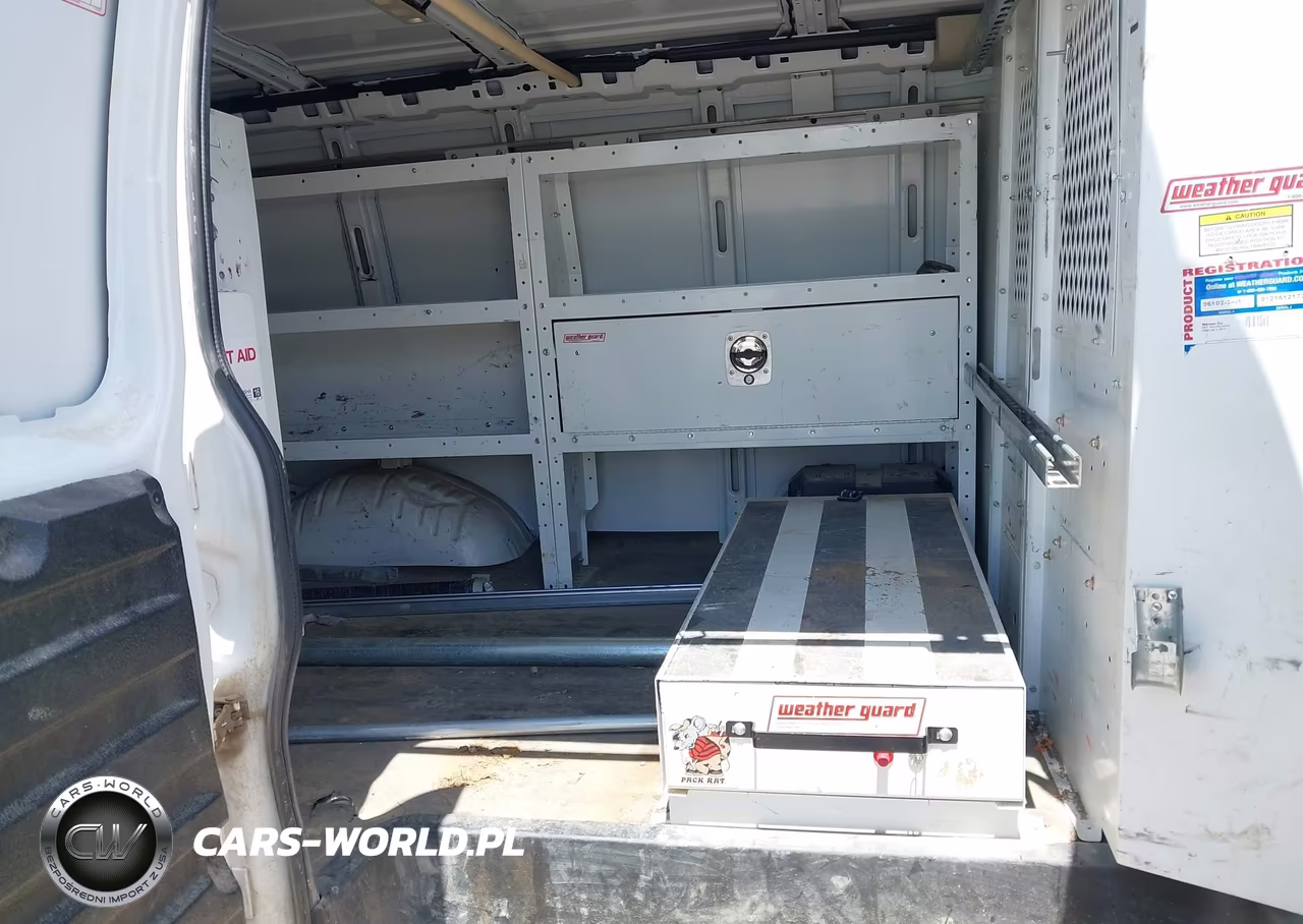 2021 Chevrolet Express Cargo Rwd 2500 Regular Wheelbase Wt VIN:1GCWGAFP0M1305210 - 8